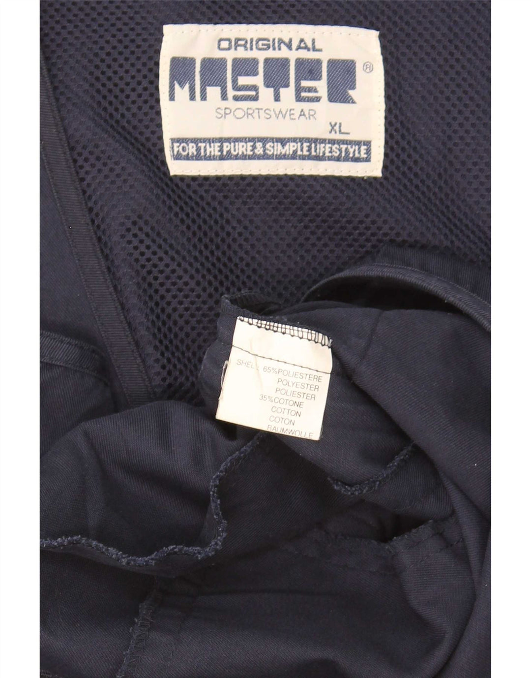 Master Gilet utilitaire pour homme UK 42 XL Bleu marine Polyester