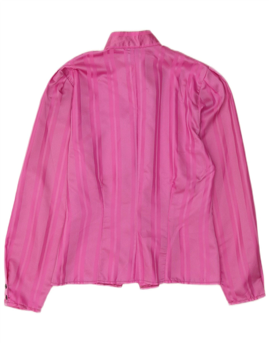 Canda Chemise Femme UK 12 Polyester Rayé Rose Moyen