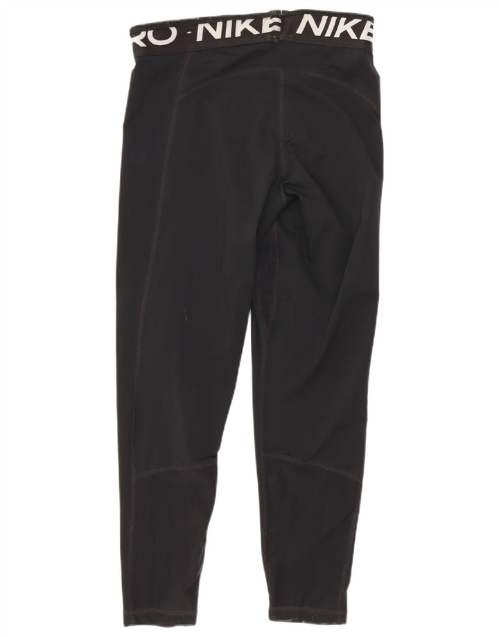 Nike Legging Capri Graphic pour femme UK 8 Small Noir