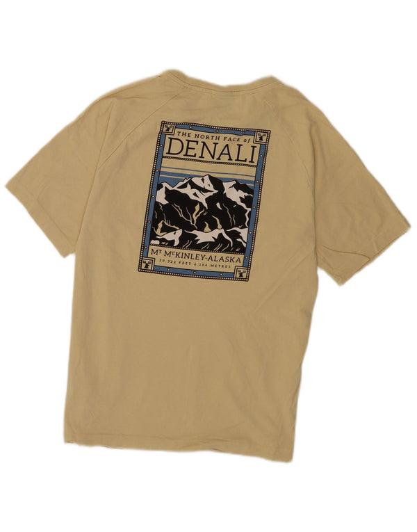 The North Face T-shirt graphique pour hommes, petit, jaune, coton