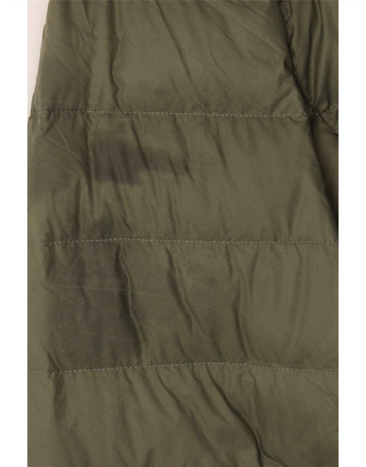 Marks & Spencer Veste matelassée pour femme UK 12 Medium Green Polyamide