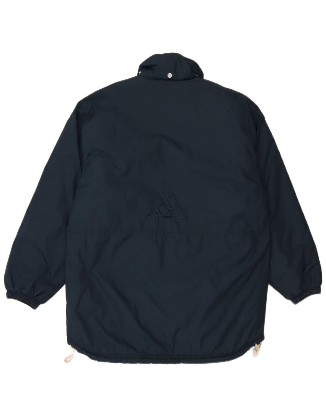 Adidas Veste rembourrée pour homme UK 38/40 Medium Bleu marine Nylon