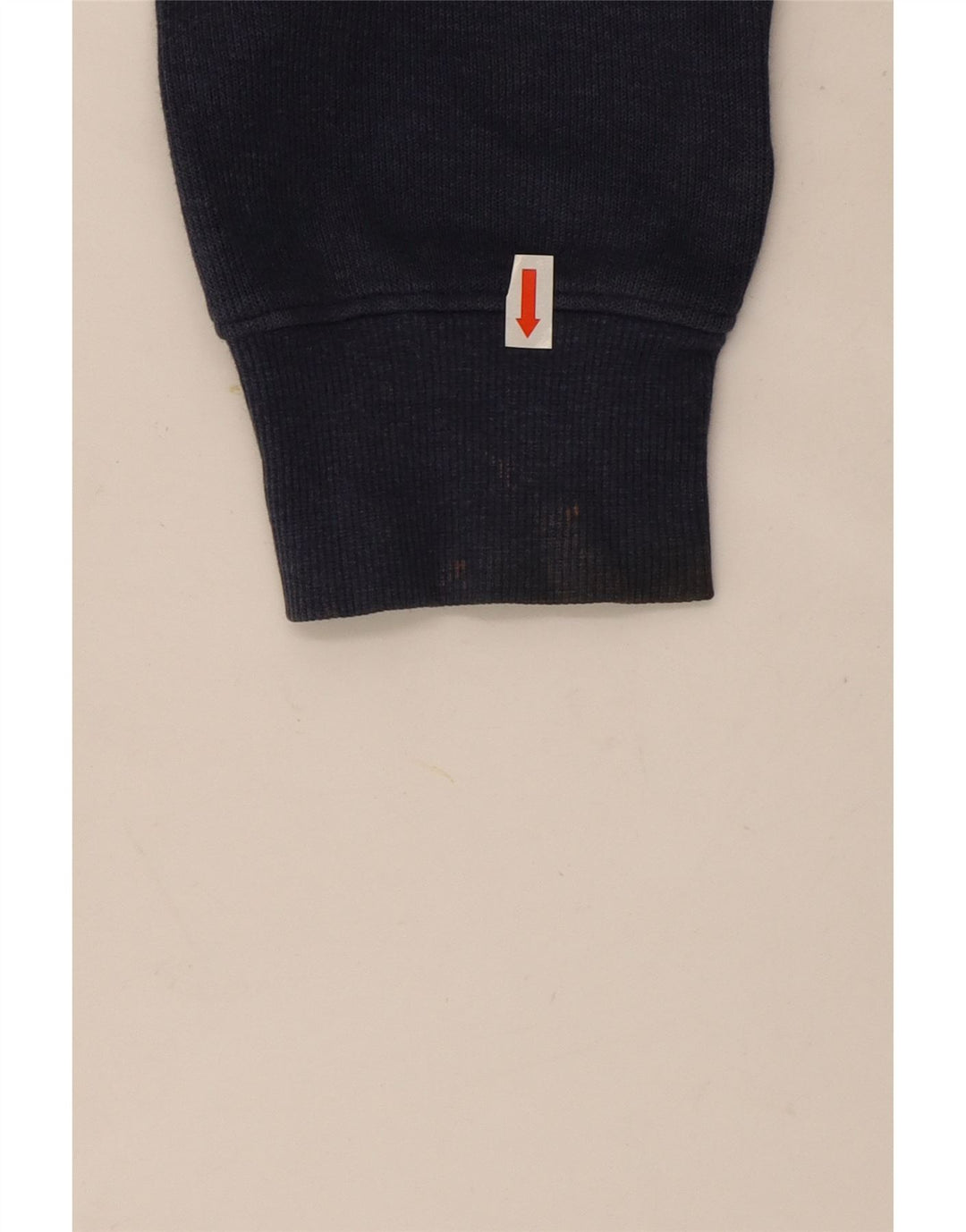 Gant Pull Col Zippé Homme Bleu Marine Moyen Coton