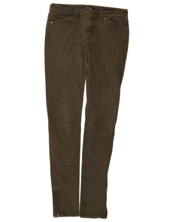 Tommy Hilfiger Jean skinny pour femme US 8 Medium W28 L30 Kaki Coton