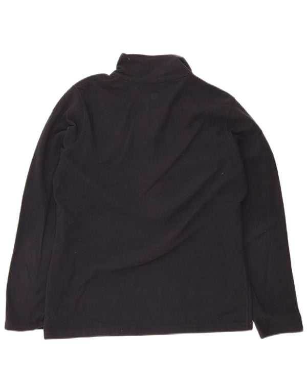 Mountain Warehouse Pull polaire à col zippé pour femme UK 14 Bleu marine moyen