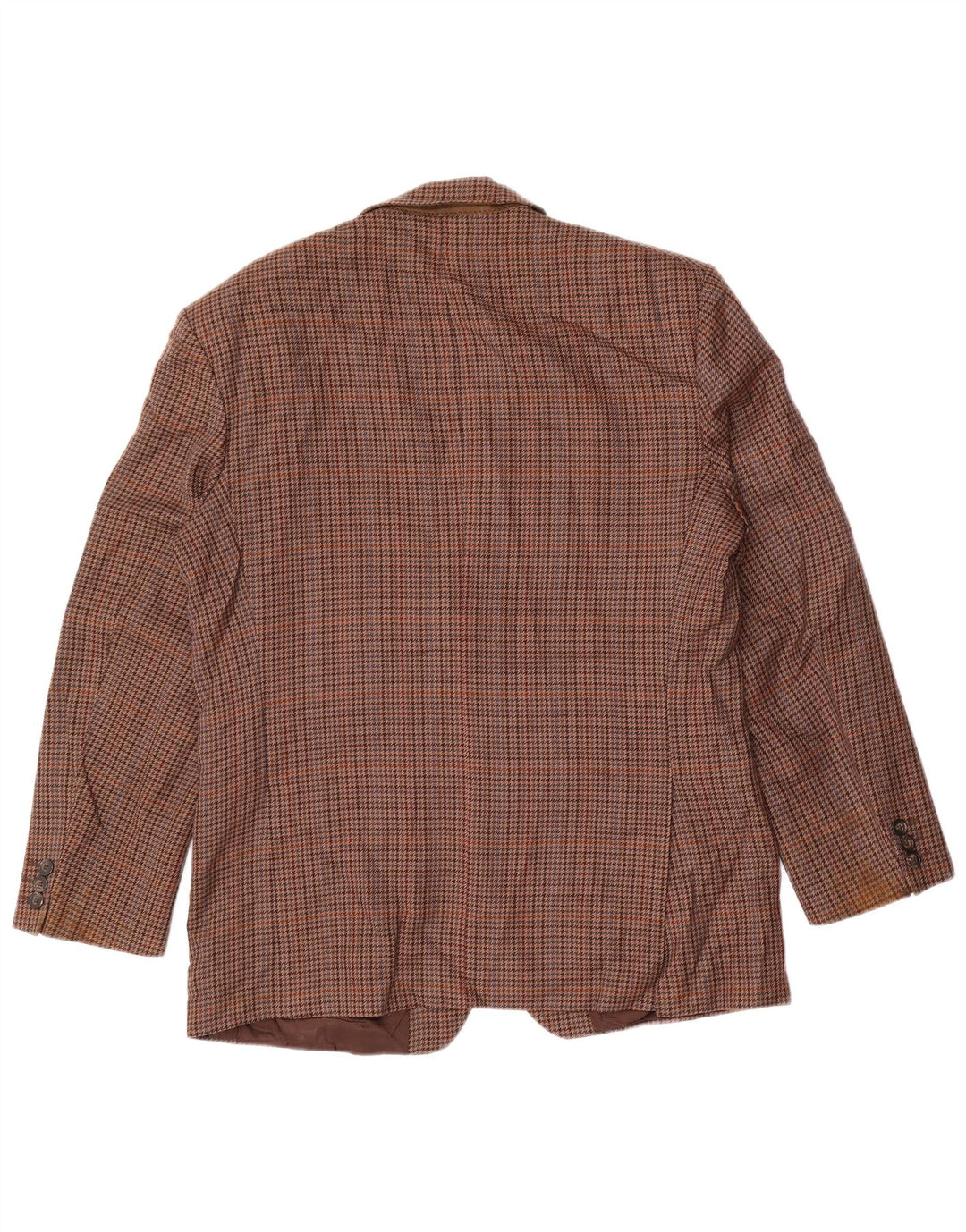 Marks & Spencer Veste blazer courte pour homme UK 40 pied-de-poule marron moyen