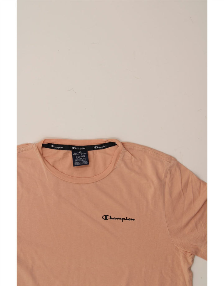 CHAMPION Mens T-Shirt Top Medium Orange Cotton Vintage Champion and Second-Hand Champion from Messina Hembry 