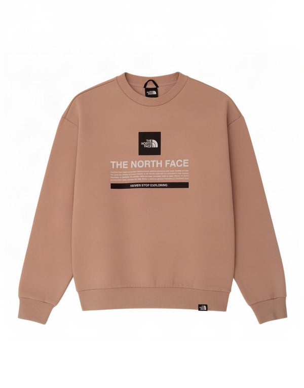 The North Face Sweat-shirt surdimensionné graphique pour femme UK 10 Petit Rose