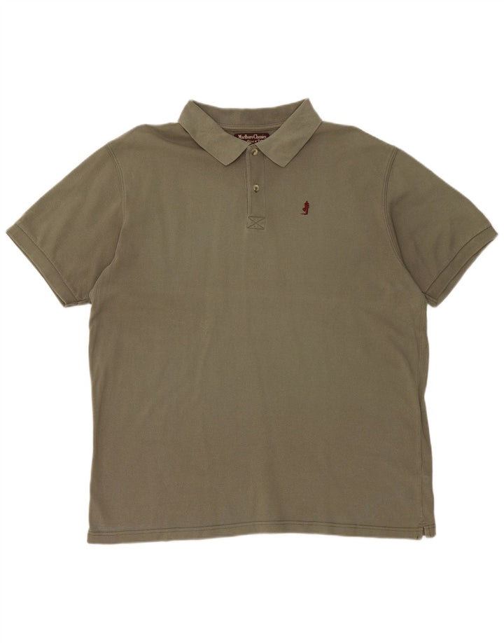 Marlboro Classics Polo Homme XL Vert Coton