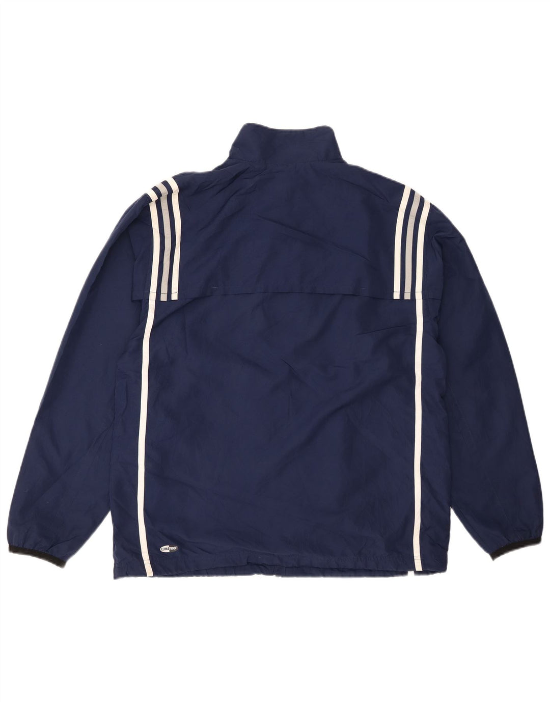 Adidas Homme Clima Proof Survêtement Top Veste Bleu Marine Moyen Polyester