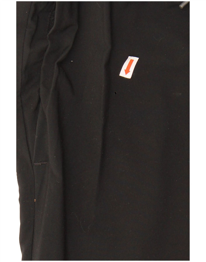 ADIDAS Mens Tracksuit Trousers Joggers Small  Black Polyester