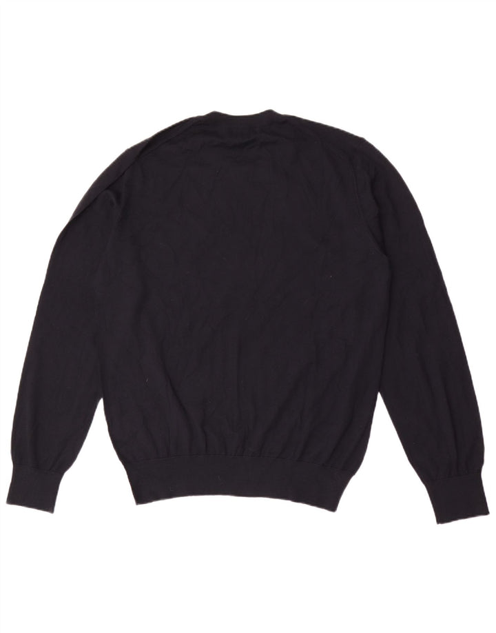 Dolce & Gabbana Pull ras du cou pour homme IT 50 Bleu marine moyen