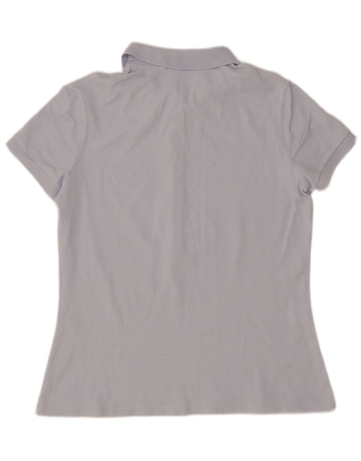 Lacoste Polo Femme Taille 40 Coton Bleu Moyen