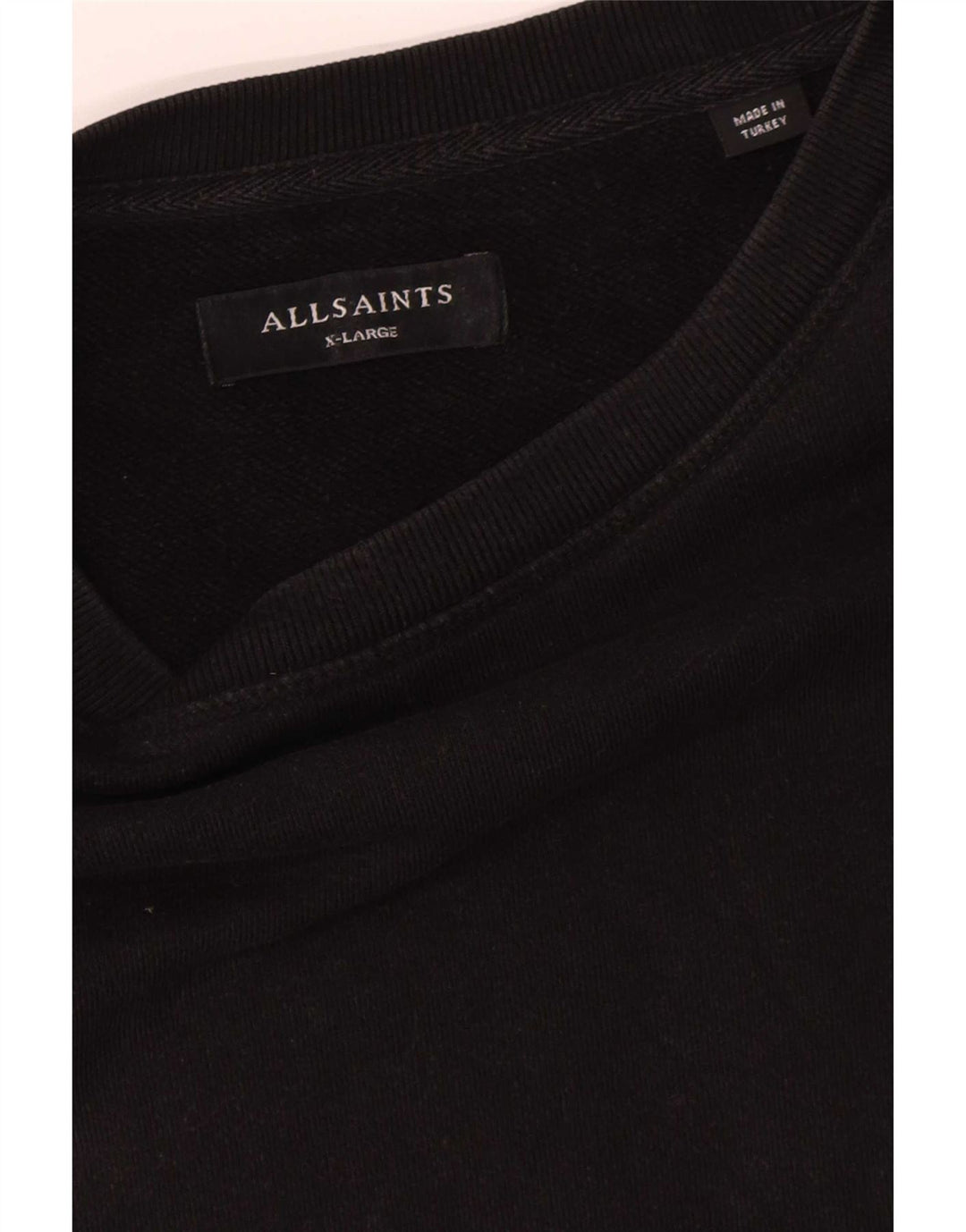 All Saints Sweat-Shirt Homme XL Noir Coton