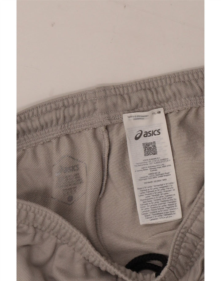 Asics Pantalon de Survêtement Graphique Homme Joggers Large Gris Polyester