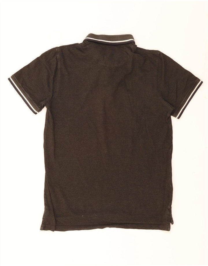 JACK & JONES Polo Homme Large Kaki Rayé