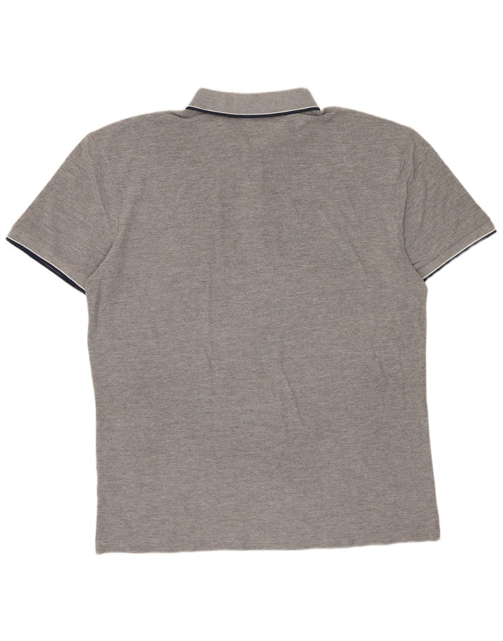 Kappa Polo Homme XL Gris Coton