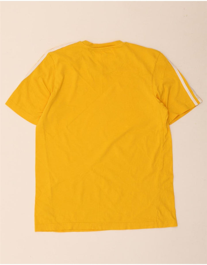 Adidas T-Shirt Homme Haut Jaune Moyen Coton