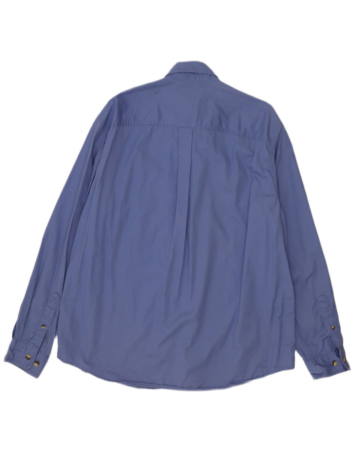 Eddie Bauer Chemise Homme Grand Bleu Coton