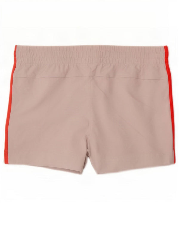 Adidas Short de sport pour femme UK 16/18 Large Gris Coton