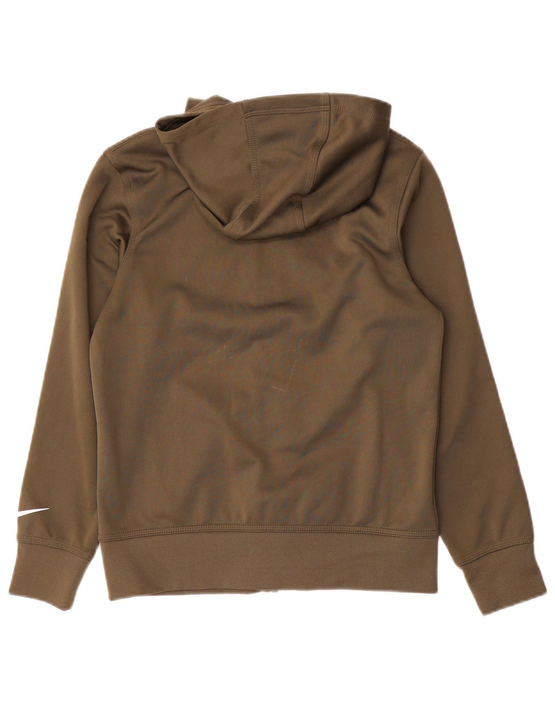 Nike Garçon 3BRAND Zip Sweat à capuche 10-11 ans Kaki moyen Polyester