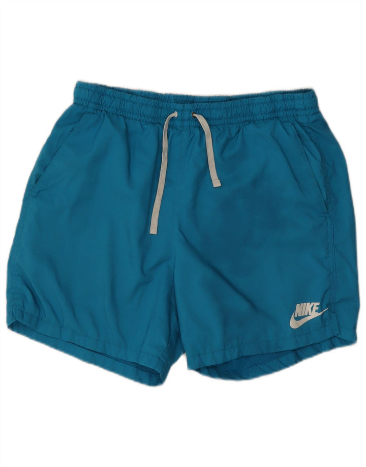 Short de bain Nike pour hommes, grand, bleu, polyester