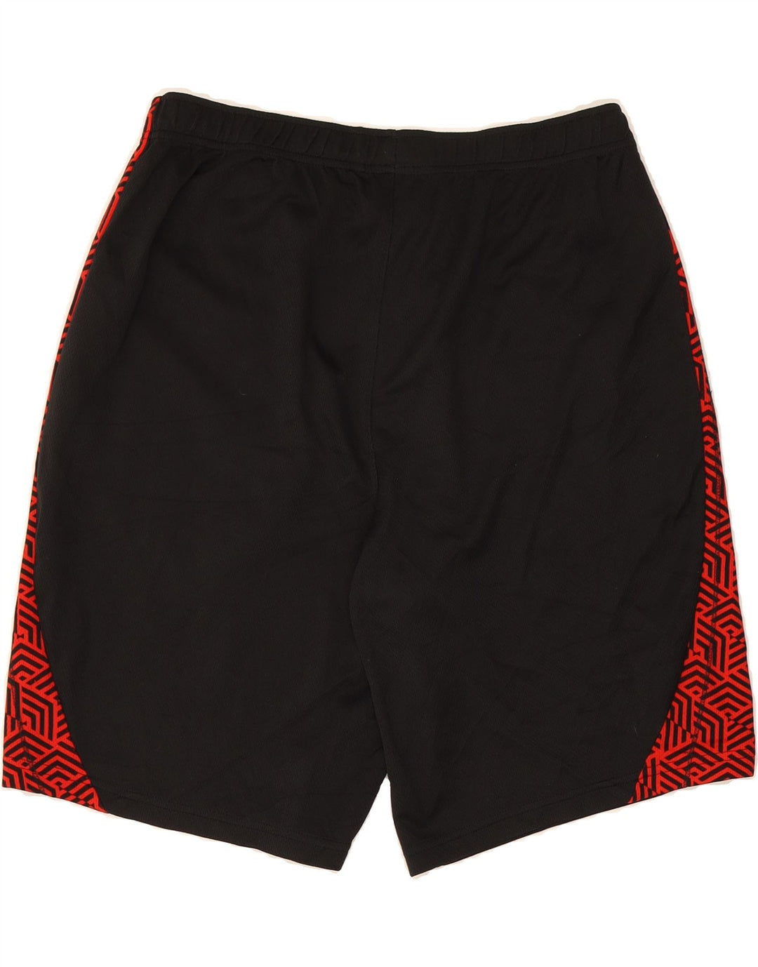 PUMA Mens Sport Shorts Medium  Black Geometric Polyester Vintage Puma and Second-Hand Puma from Messina Hembry 