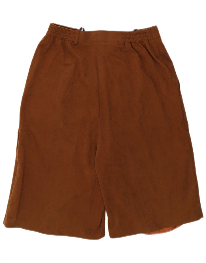 VERSE Womens Pegged Bermuda Shorts IT 42 Medium W28 Brown