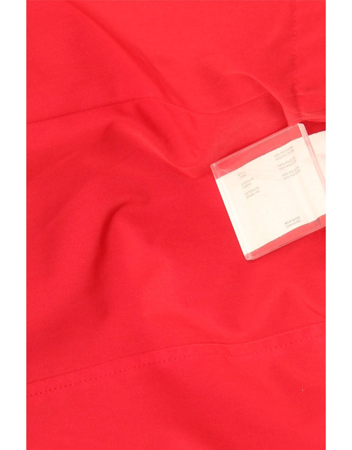 Nautica Imperméable à capuche pour homme UK 12 Rouge moyen Polyester