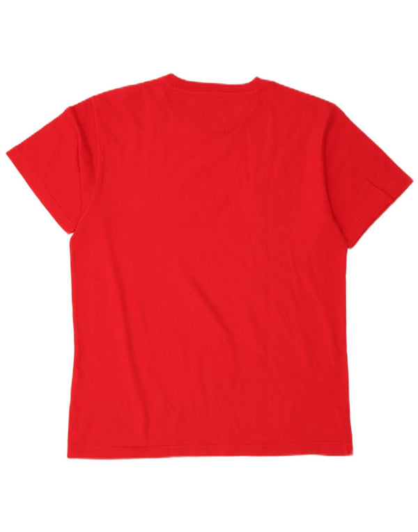 Champion T-Shirt Graphique Homme Rouge Moyen