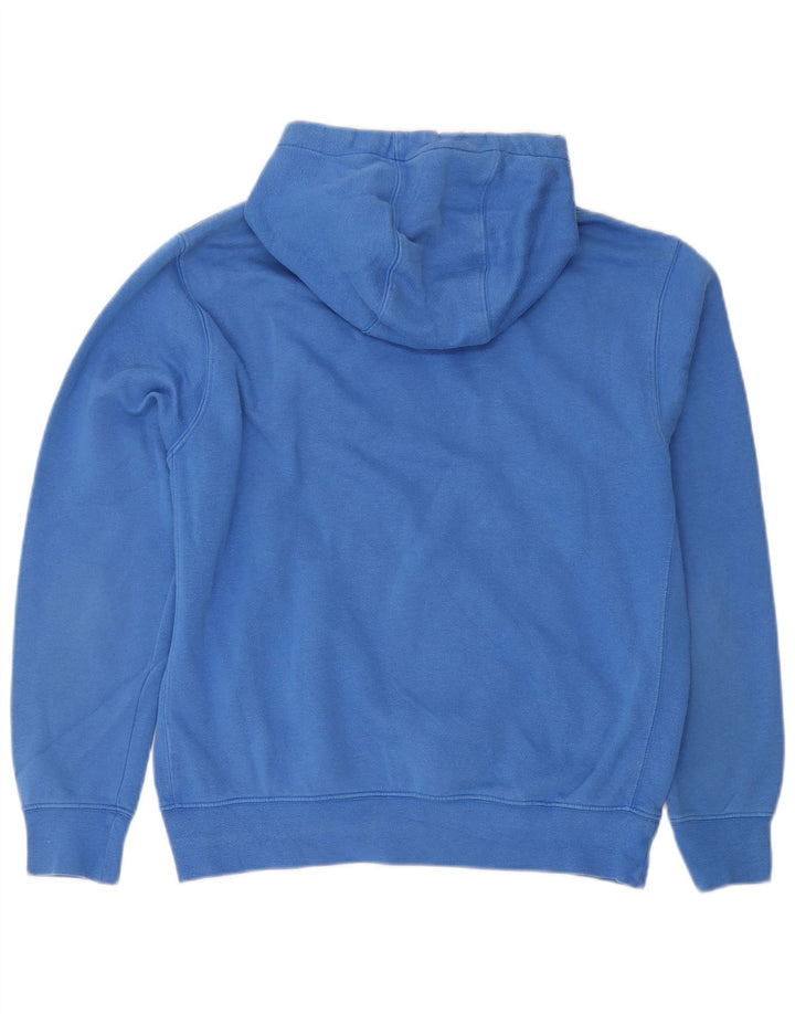 Nike Pull à capuche en coton bleu moyen pour homme