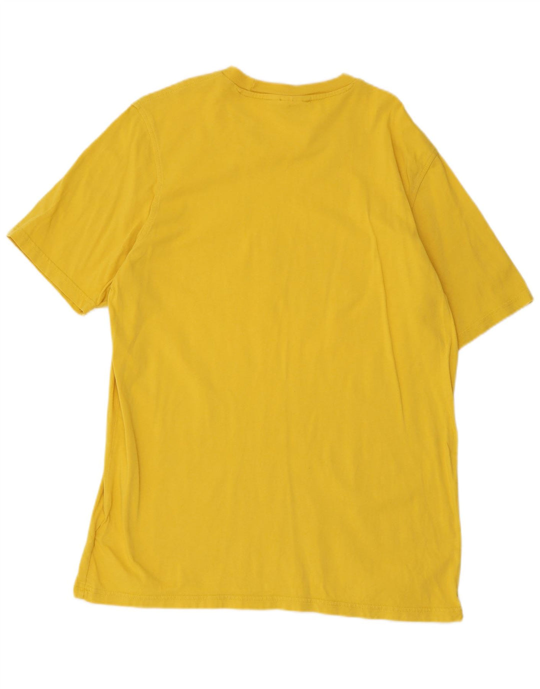 Adidas T-Shirt Graphique Homme Jaune Moyen Coton