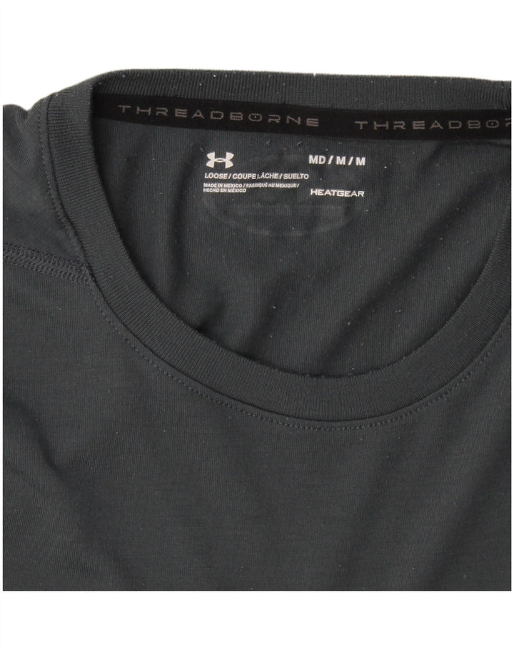 Under Armour Tee-Shirt Heat Gear Graphic Homme Gris Moyen