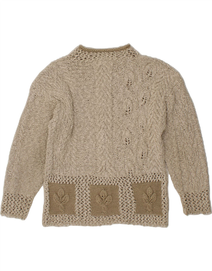 TIVOLI Womens Turtle Neck Jumper Sweater UK 10 Small Beige Vintage Tivoli and Second-Hand Tivoli from Messina Hembry 