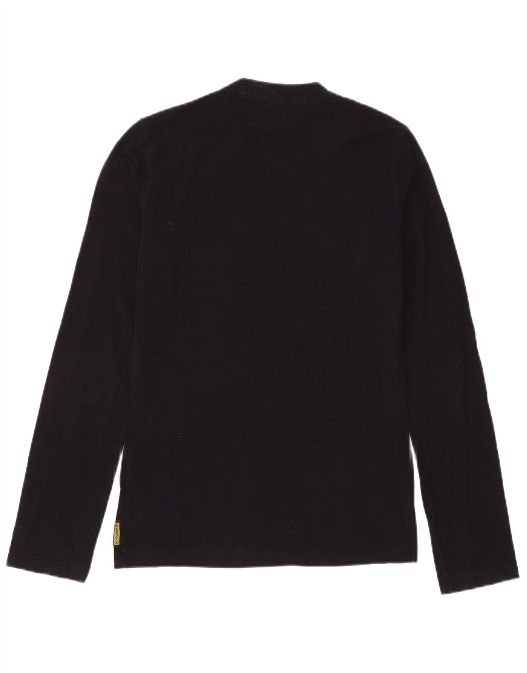 Armani Jeans Haut graphique à manches longues pour homme en coton noir moyen