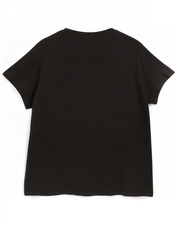 Levi's T-Shirt Graphique Femme UK 20 2XL Noir