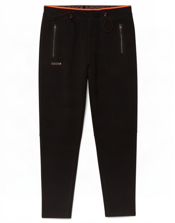 Superdry Pantalon De Survêtement Homme Large Noir Polyester