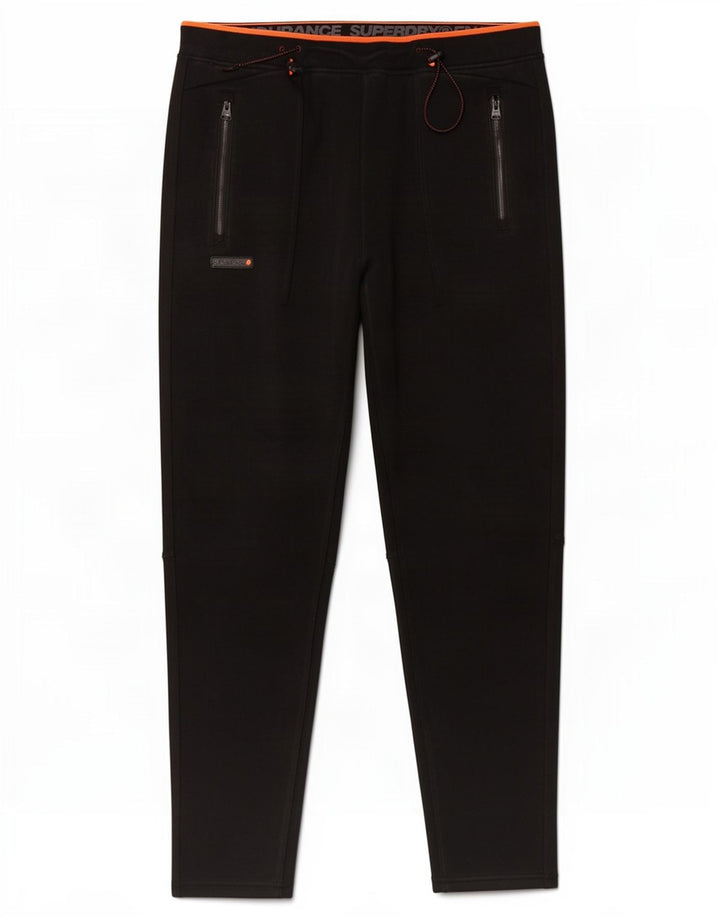 Superdry Pantalon De Survêtement Homme Large Noir Polyester
