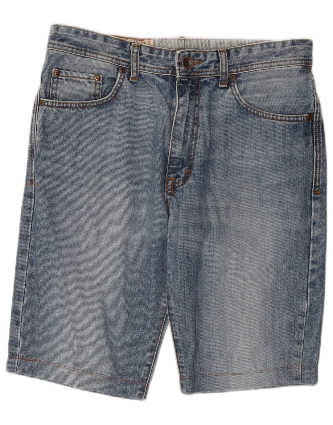 Short en jean pour homme Rifle W33 en coton bleu moyen