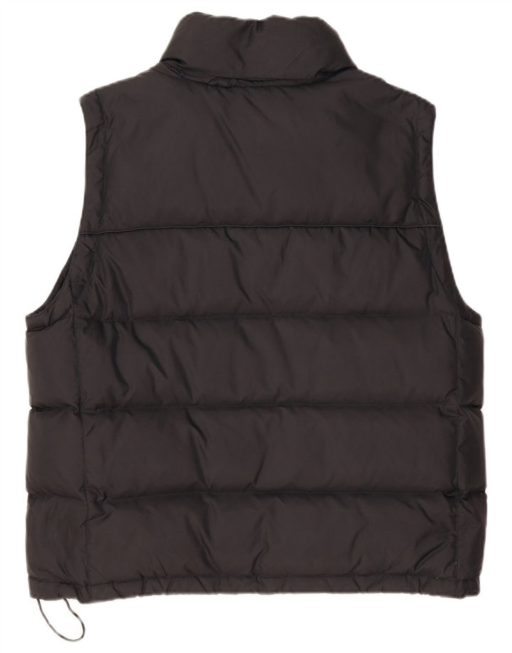 Champion Gilet Rembourré Homme Large Noir Polyamide