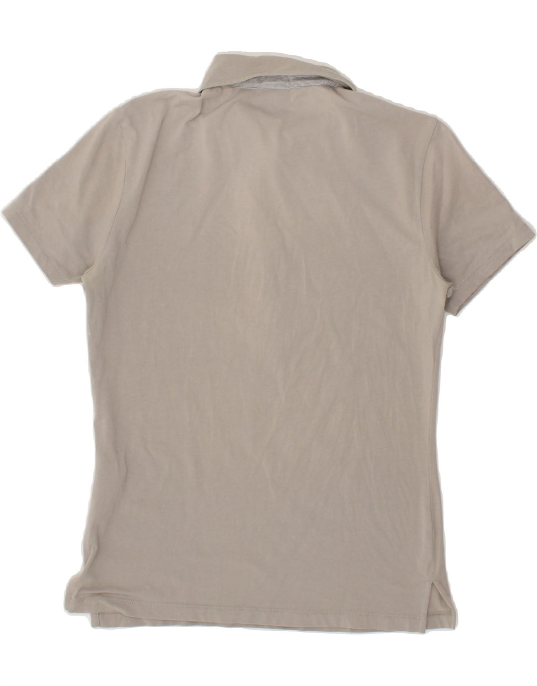 NORTH SAILS Womens Polo Shirt UK 12 Medium Grey Cotton Vintage North Sails and Second-Hand North Sails from Messina Hembry 