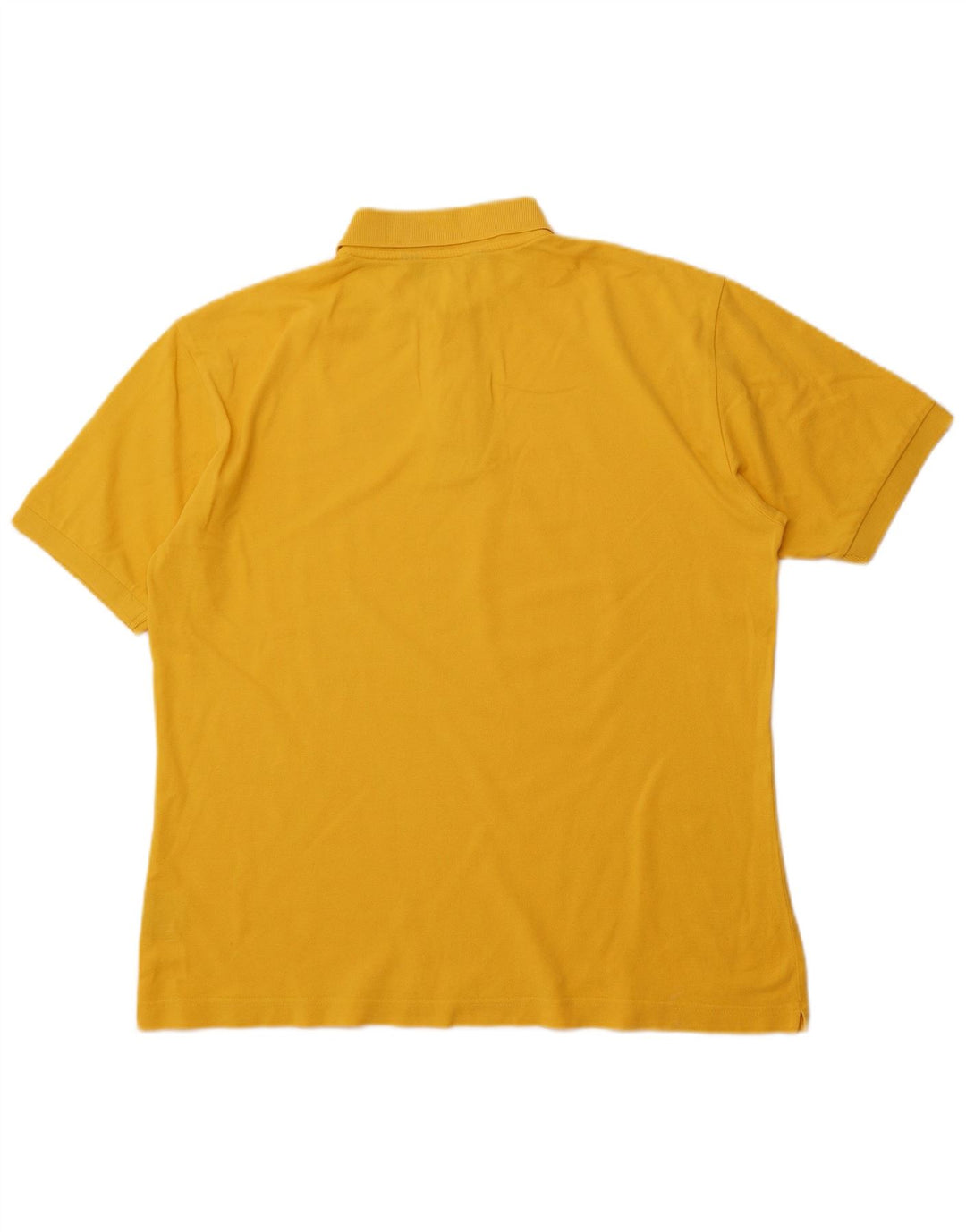 KAPPA Polo Homme Large Jaune Coton