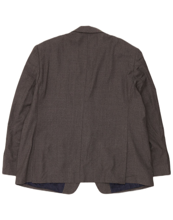 Marks & Spencer Veste blazer courte à 2 boutons pour homme EU 58 4XL Gris