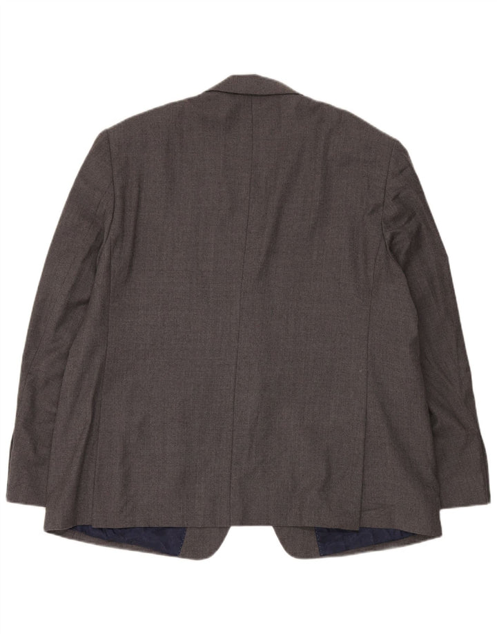 Marks & Spencer Veste blazer courte à 2 boutons pour homme EU 58 4XL Gris