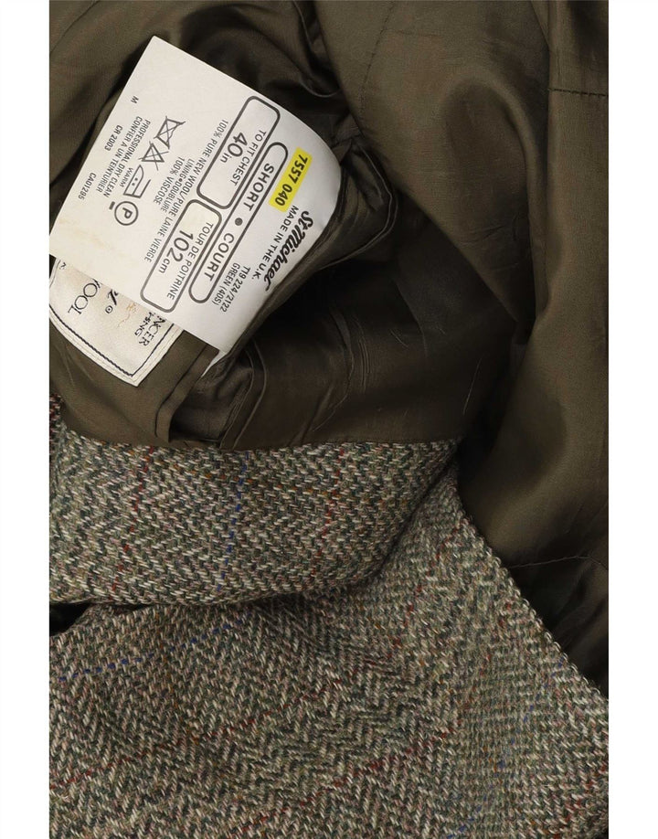 Marks & Spencer Veste St. Michael Blazer pour homme UK 40 Vert moyen
