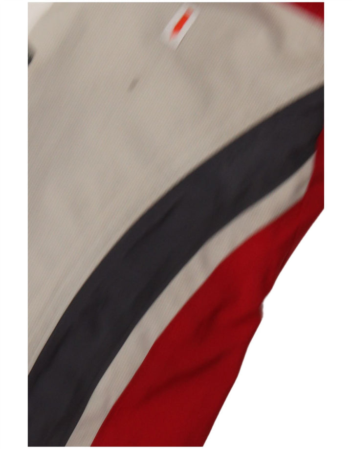 COLUMBIA Veste coupe-vent Interchange pour homme UK 40 Large Rouge Colorblock