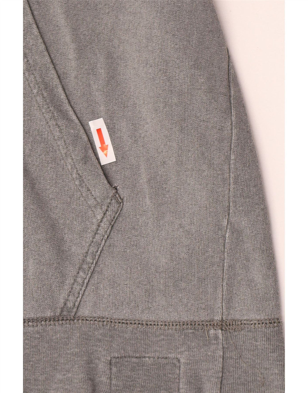 Vagabond Pull à capuche homme gris moyen coton