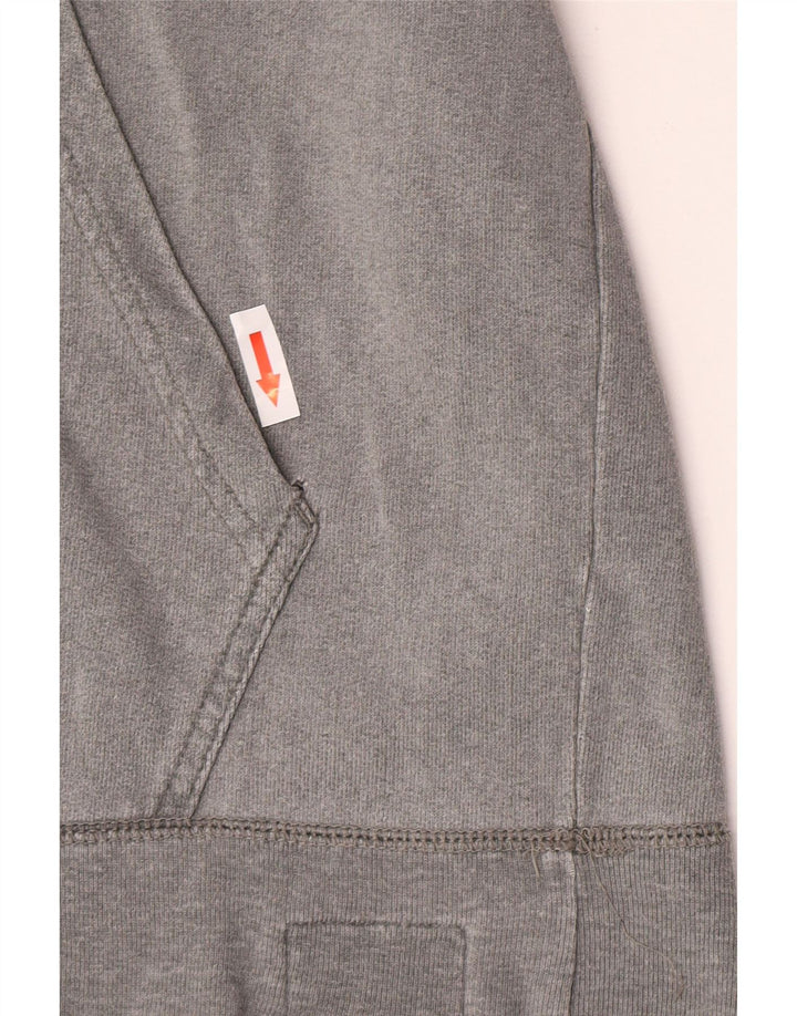 Vagabond Pull à capuche homme gris moyen coton