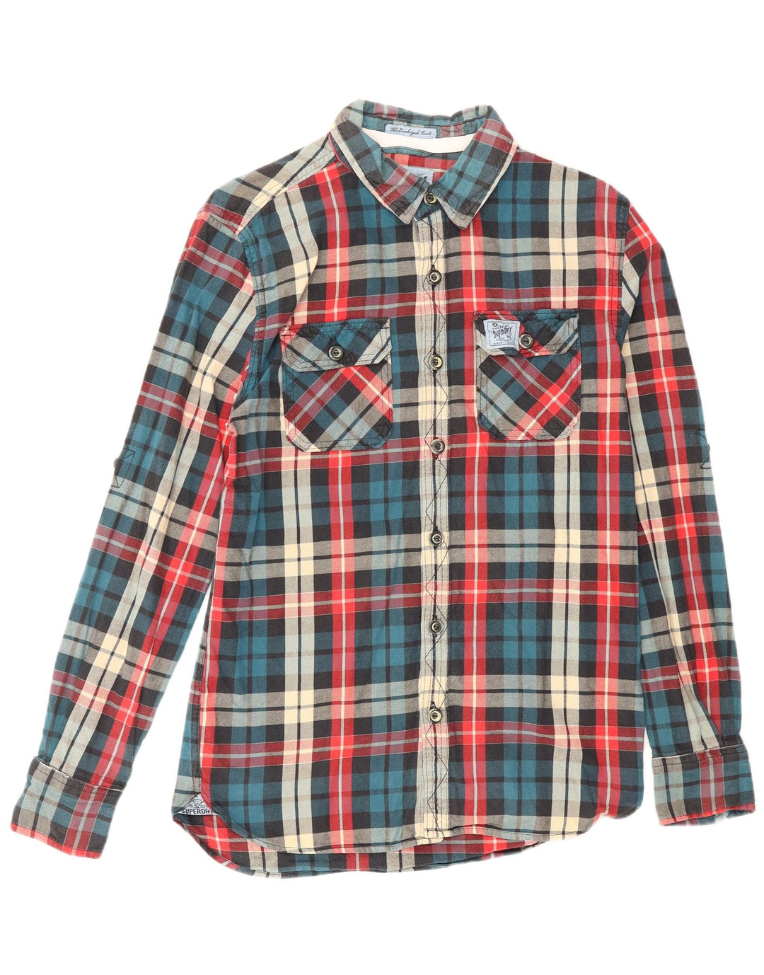 Superdry Chemise En Flanelle Medium Multicolore Check Cotton Homme