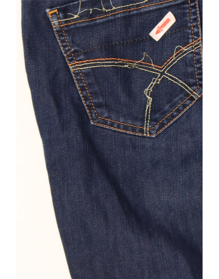 GAS Jean slim court femme W29 L24 bleu coton
